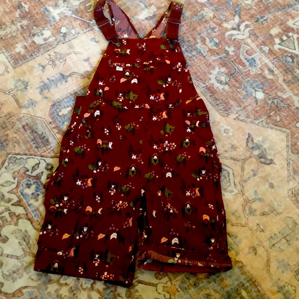 Duluth Trading overalls shorts